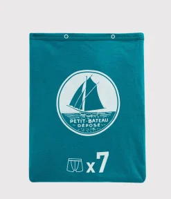 Petit Bateau Unterhosen, Boxershorts*Überraschungsset mit 7 Boxershorts für Jungen variante 1
