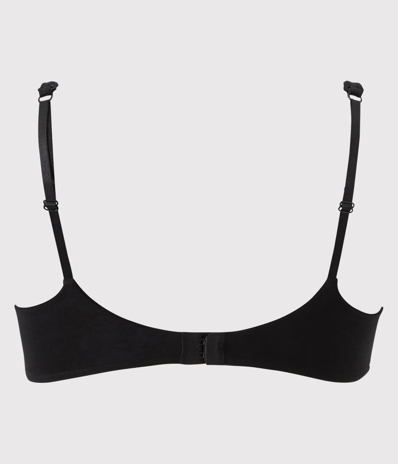 Petit Bateau Bhs, Slips, Bodys*BH aus Stretch-Baumwolle für Damen schwarz NOIR