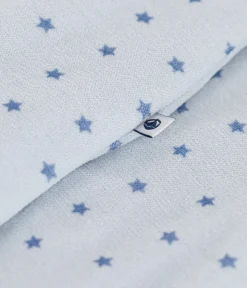 Petit Bateau Schlafanzüge, Strampler|Newborn*Bodyjama aus Nicki mit kleinen Sternchen für Babys blau GOMME/ BEACH