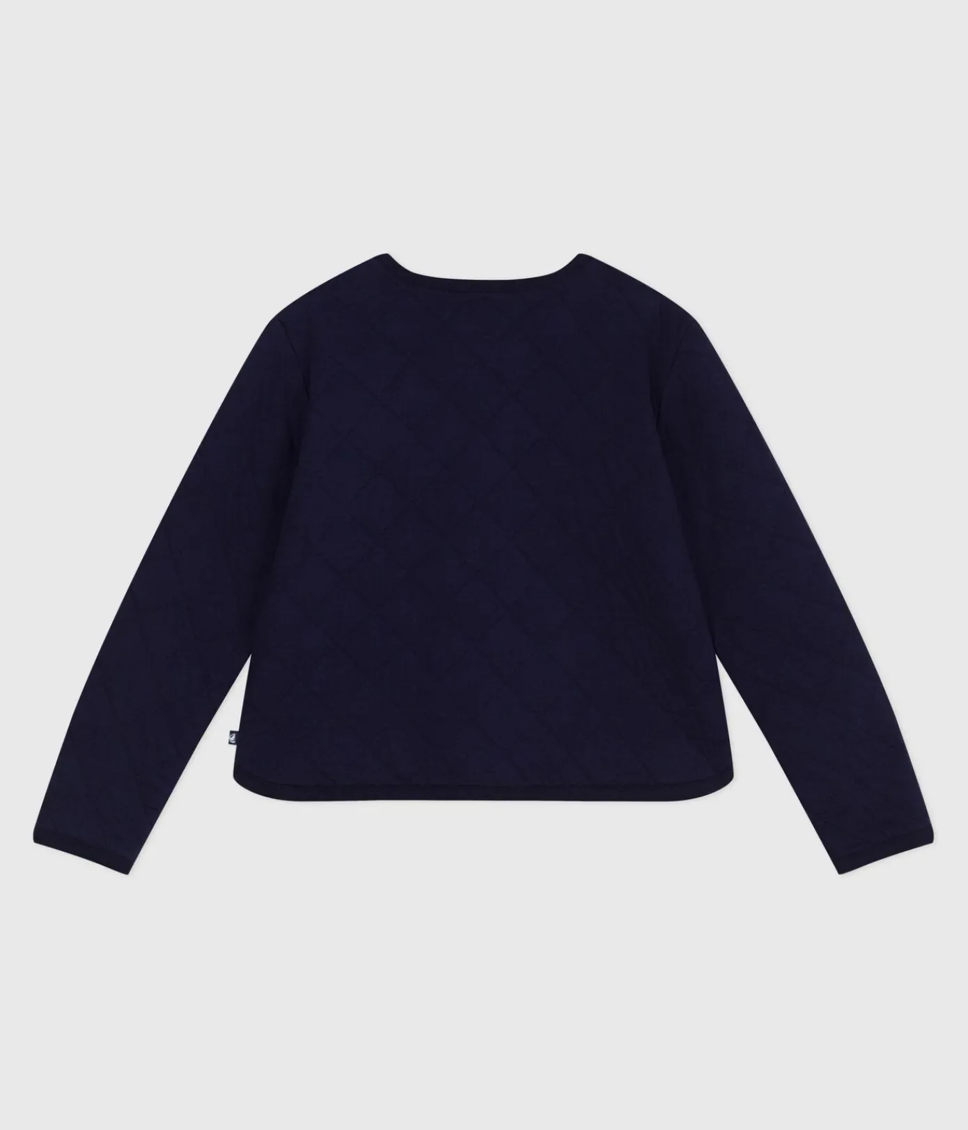 Petit Bateau Homewear|Streifenshirts, Pullover, Cardigans*Damen-Cardigan aus einfarbiger Baumwolle SOIR