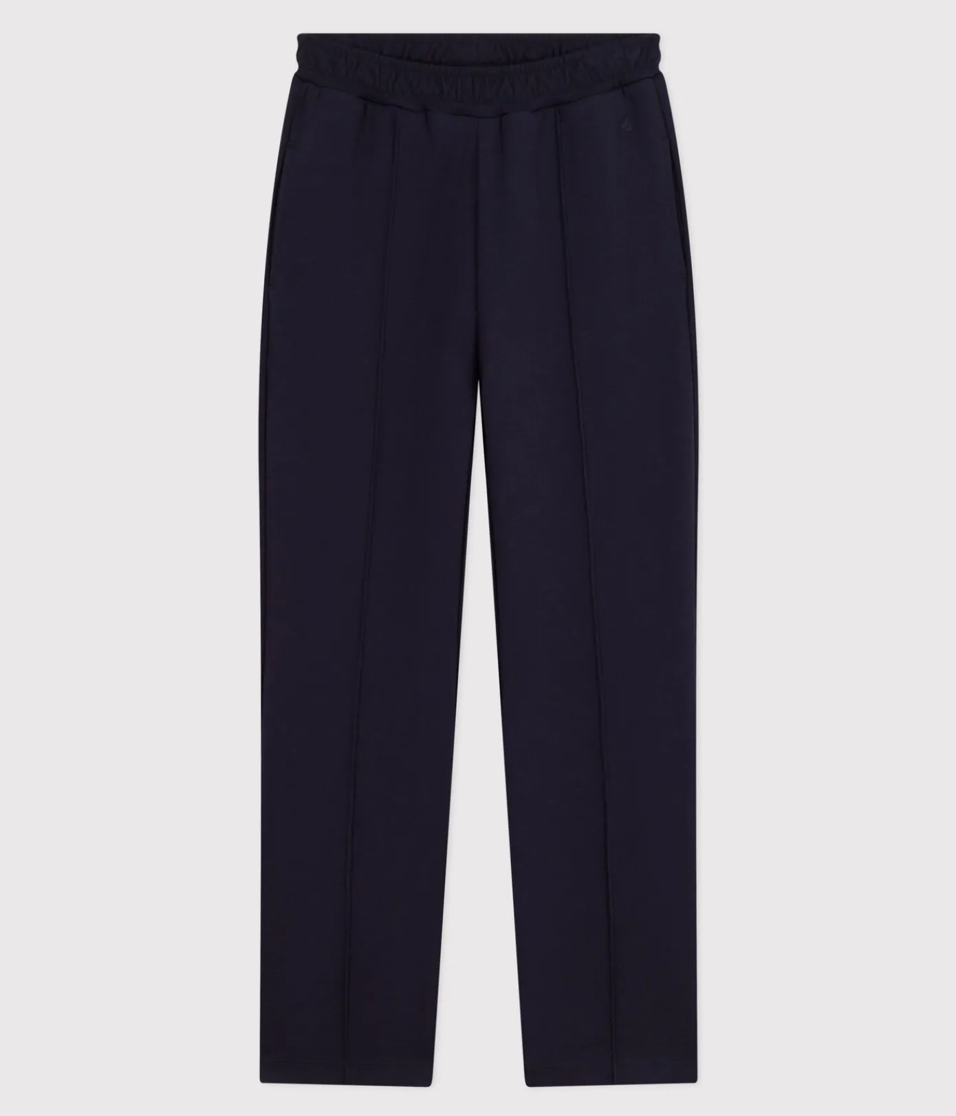 Petit Bateau Kleider, Hosen|Homewear*Damen-Hose aus Baumwolle und Elastan blau SMOKING