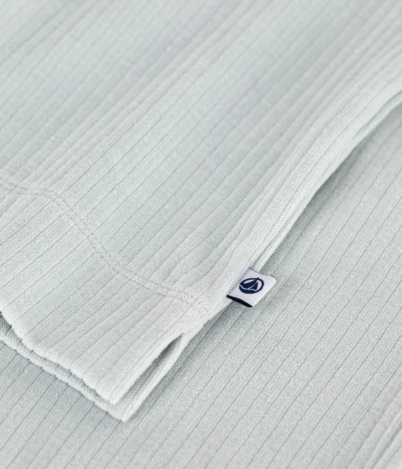Petit Bateau Schlafanzüge, Nachthemden|Homewear*Damen-Pyjama aus einfarbigem Nicki mit geradem Bein CO2