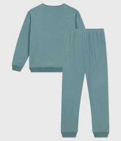 Petit Bateau Homewear|Schlafanzüge, Nachthemden*Damen-Pyjama aus einfarbigem Baumwoll-Frottee GOBELIN