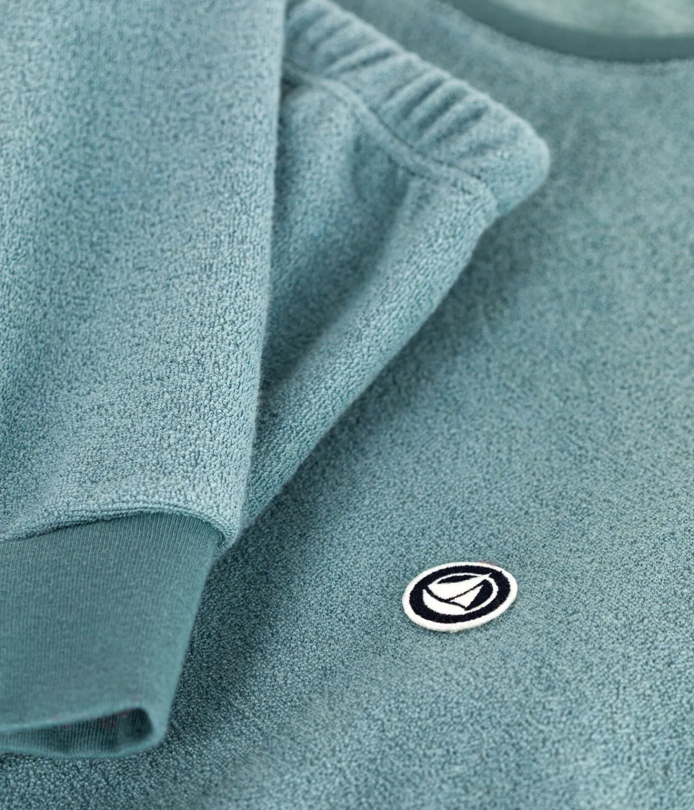 Petit Bateau Homewear|Schlafanzüge, Nachthemden*Damen-Pyjama aus einfarbigem Baumwoll-Frottee GOBELIN