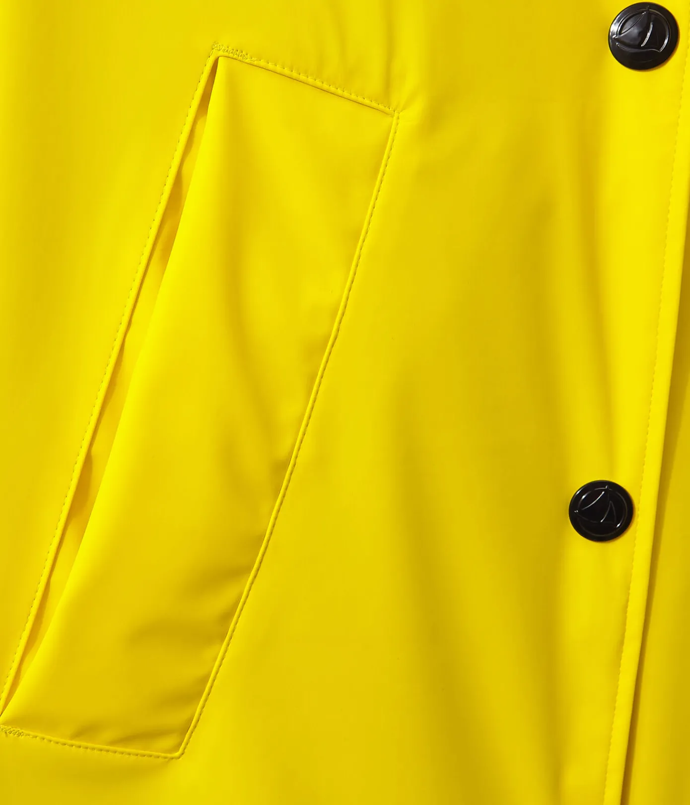 Petit Bateau Herren|Jacken, Mäntel*Damen-Regenjacke im City-Look JAUNE