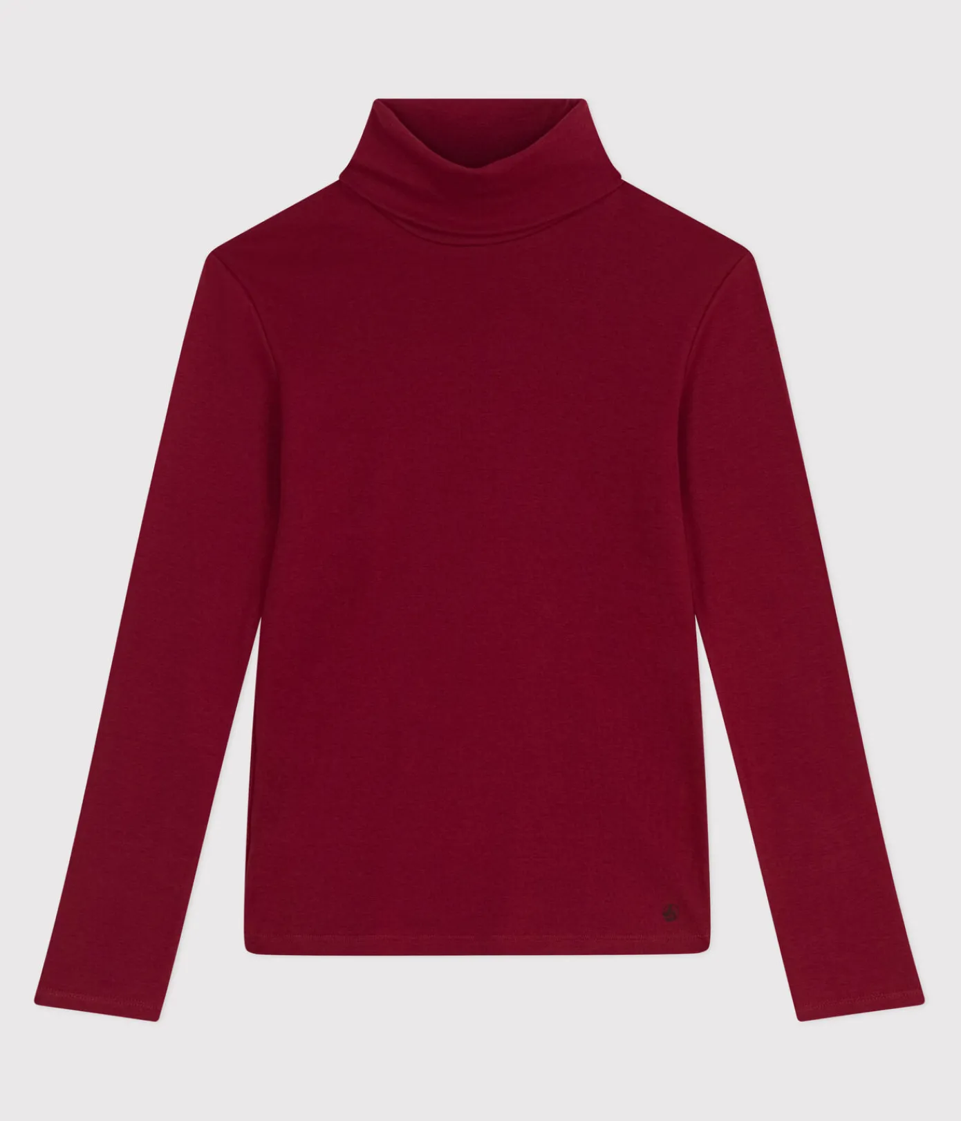 Petit Bateau Homewear|Alle Langarmshirts*Damen-Rollkragenshirt AMARANTE