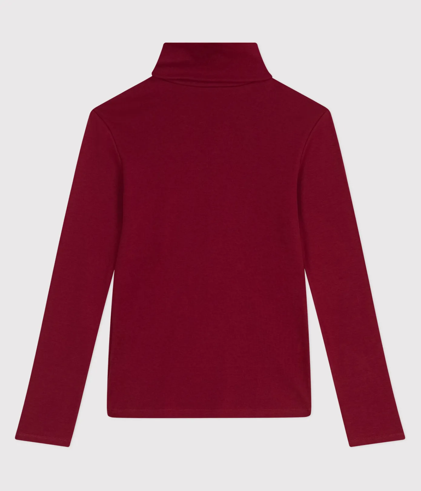 Petit Bateau Homewear|Alle Langarmshirts*Damen-Rollkragenshirt AMARANTE