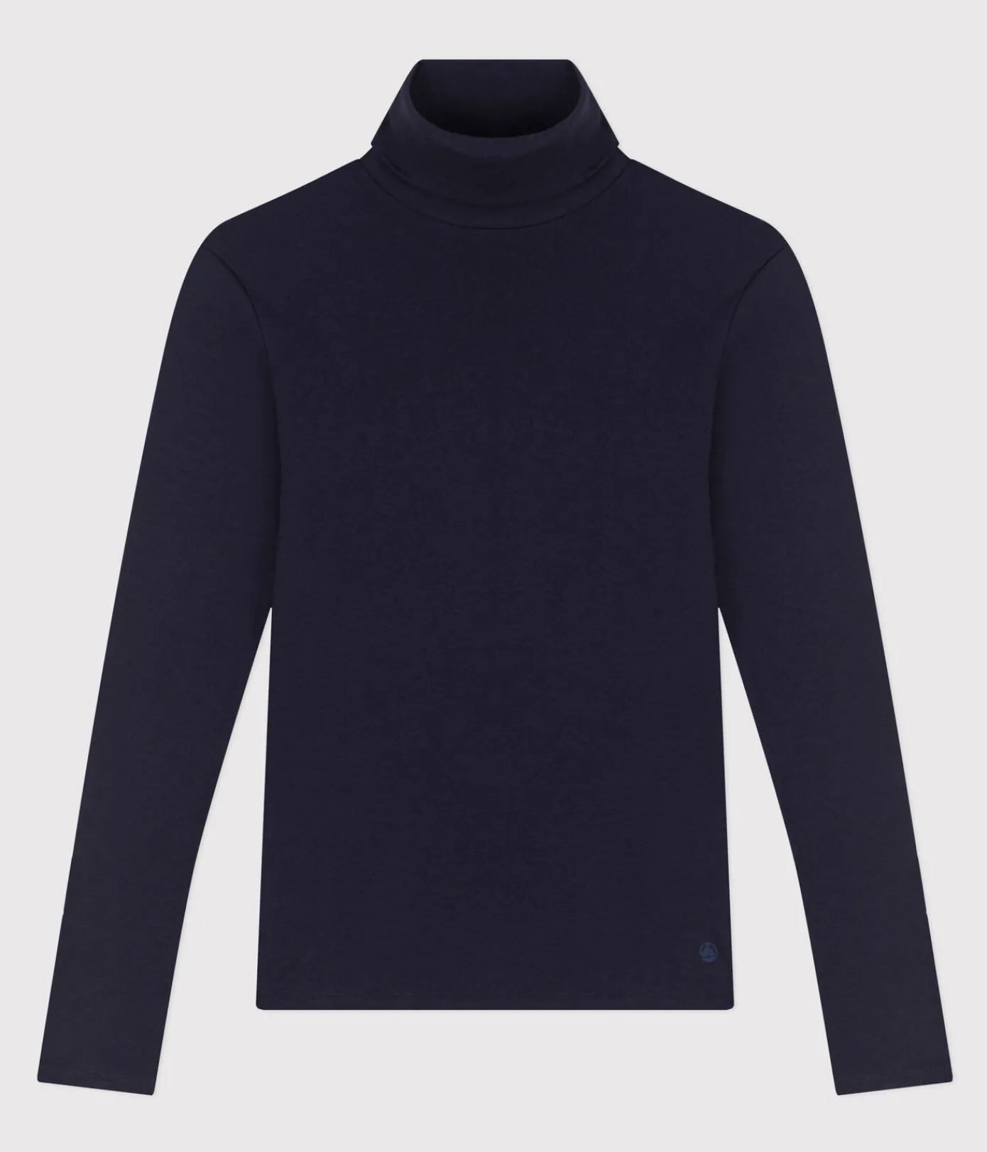Petit Bateau Homewear|Alle Langarmshirts*Damen-Rollkragenshirt blau SMOKING
