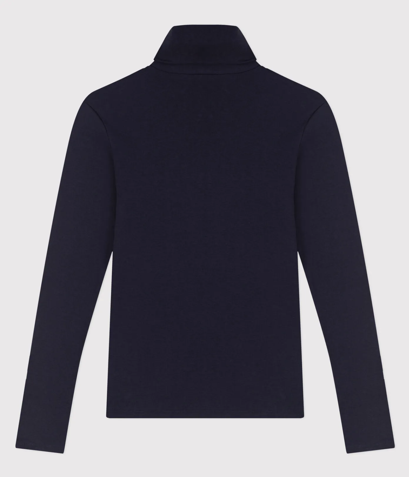 Petit Bateau Homewear|Alle Langarmshirts*Damen-Rollkragenshirt blau SMOKING