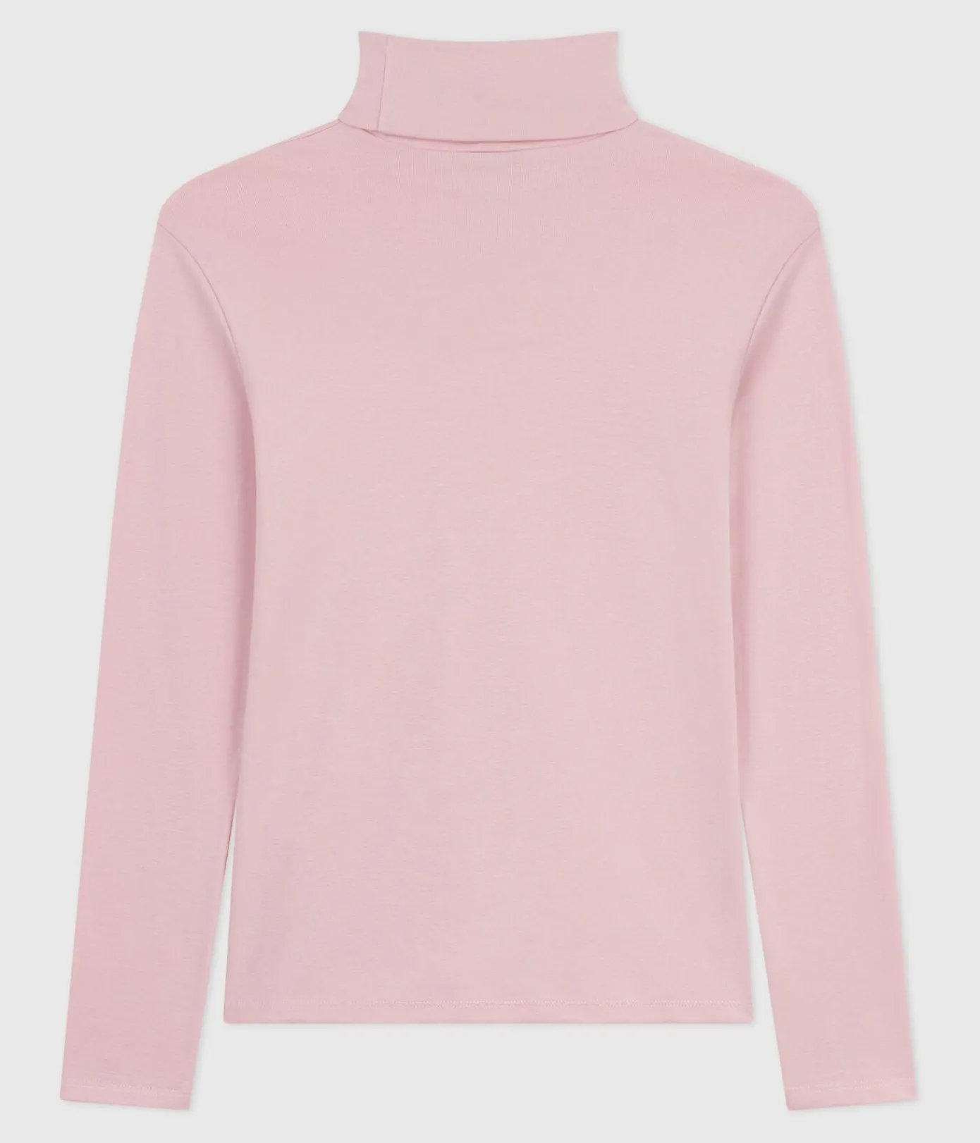 Petit Bateau Homewear|Alle Langarmshirts*Damen-Rollkragenshirt rosa JOLI