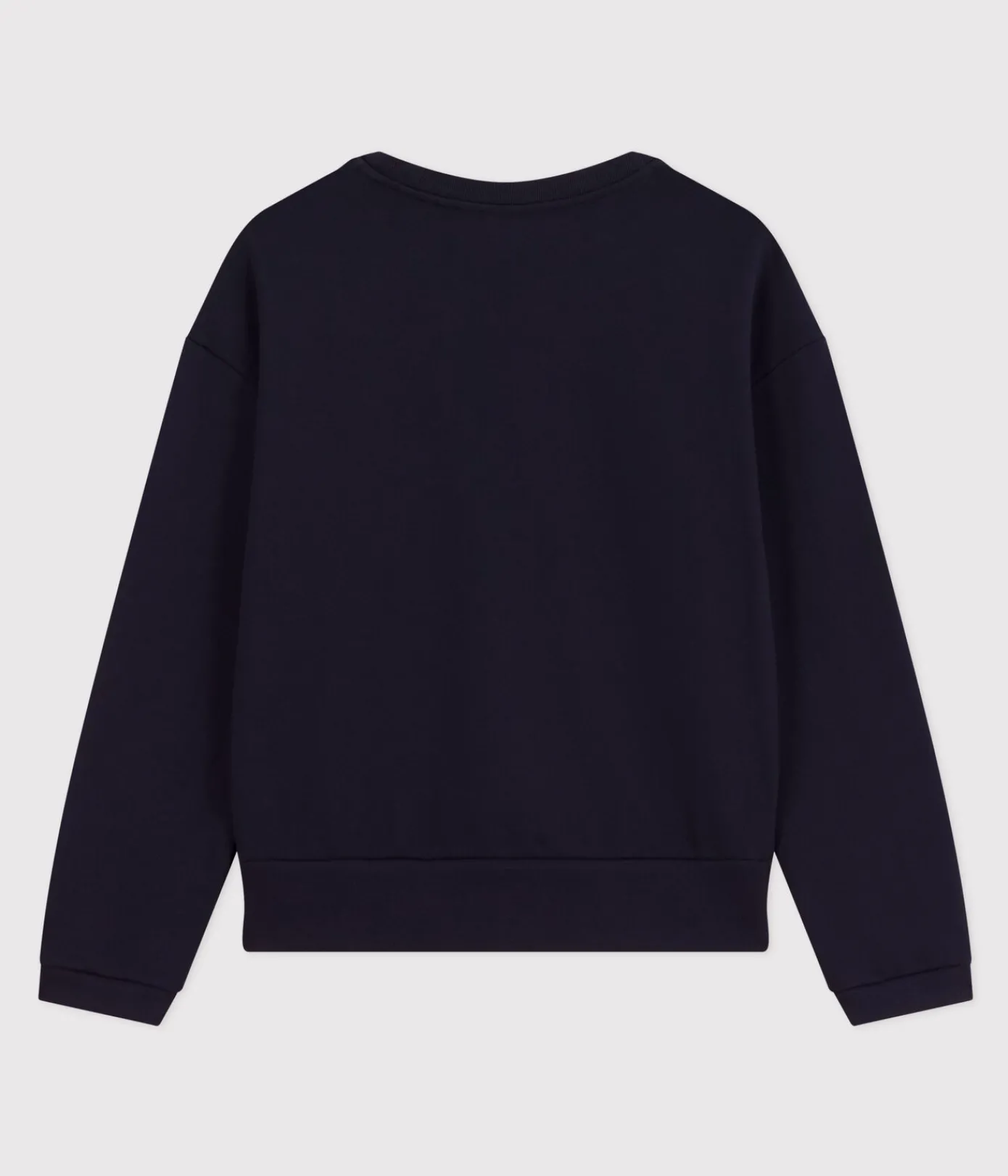 Petit Bateau Streifenshirts, Pullover, Cardigans*Damen-Sweatshirt aus Molton blau SMOKING