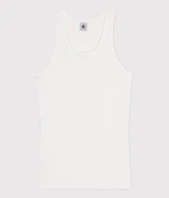 Petit Bateau Alle Tanktops|Das Ikonische (Slim)*Damen-Tanktop L’Iconique aus Baumwolle weiss ECUME