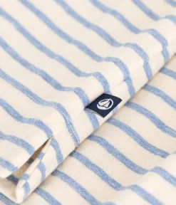 Petit Bateau Alle T-Shirts|T-Shirts, Tanktops*Damen-T-Shirt weiss AVALANCHE/ SKY CHINE