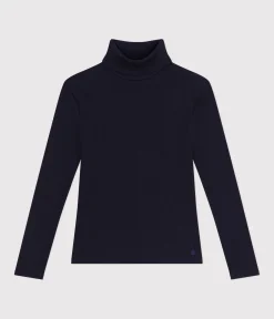Petit Bateau Homewear|Alle Langarmshirts*Damen-T-Shirt blau SMOKING