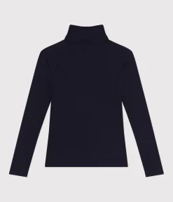 Petit Bateau Homewear|Alle Langarmshirts*Damen-T-Shirt blau SMOKING