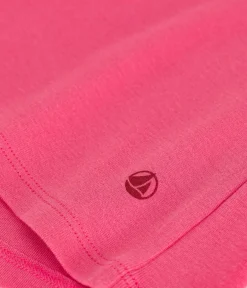 Petit Bateau Alle T-Shirts|Das Ikonische (Slim)*Damen-T-Shirt L'Iconique aus Baumwolle mit Streifen rosa PEONIA