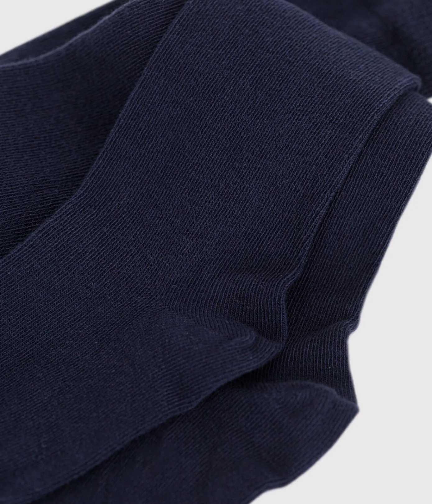Petit Bateau Socken, Strumpfhosen*Einfarbige Kinder-Strumpfhose aus Baumwolljersey blau SMOKING