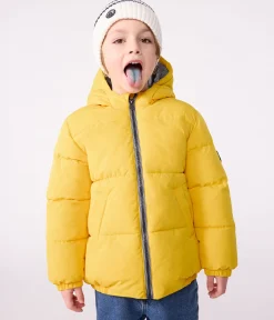 Petit Bateau Mäntel, Jacken, Regenjacken|Mäntel, Jacken, Regenjacken*Einfarbige Kinder-Winterjacke gelb JAUNE