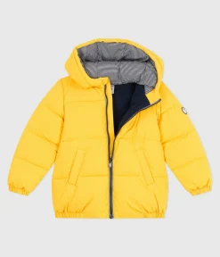 Petit Bateau Mäntel, Jacken, Regenjacken|Mäntel, Jacken, Regenjacken*Einfarbige Kinder-Winterjacke gelb JAUNE