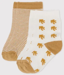 Petit Bateau Socken, Schühchen*2er-Set Babysocken variante 2