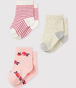 Petit Bateau Socken, Schühchen*3er-Set Babysocken variante 2