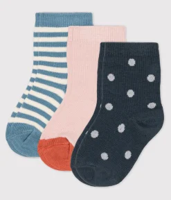 Petit Bateau Socken, Schühchen*3er-Set Babysocken variante 2