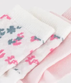 Petit Bateau Socken, Schühchen*2er-Set Baby-Socken aus Baumwolle mit Blumenmuster variante 1