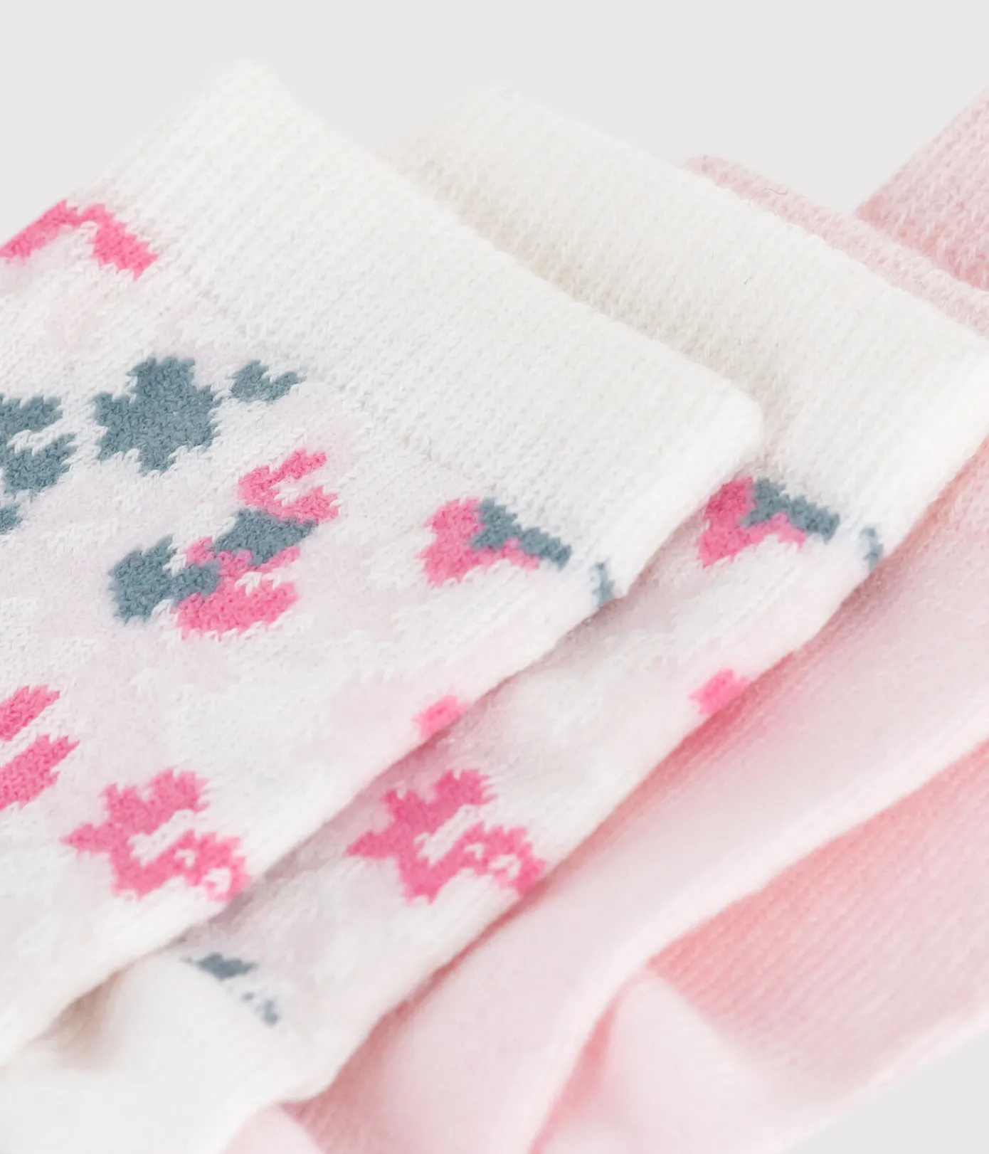 Petit Bateau Socken, Schühchen*2er-Set Baby-Socken aus Baumwolle mit Blumenmuster variante 1