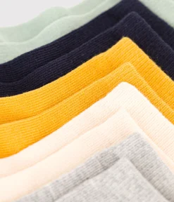 Petit Bateau Socken, Schühchen*5er-Set Baby-Socken aus einfarbiger Baumwolle variante 1