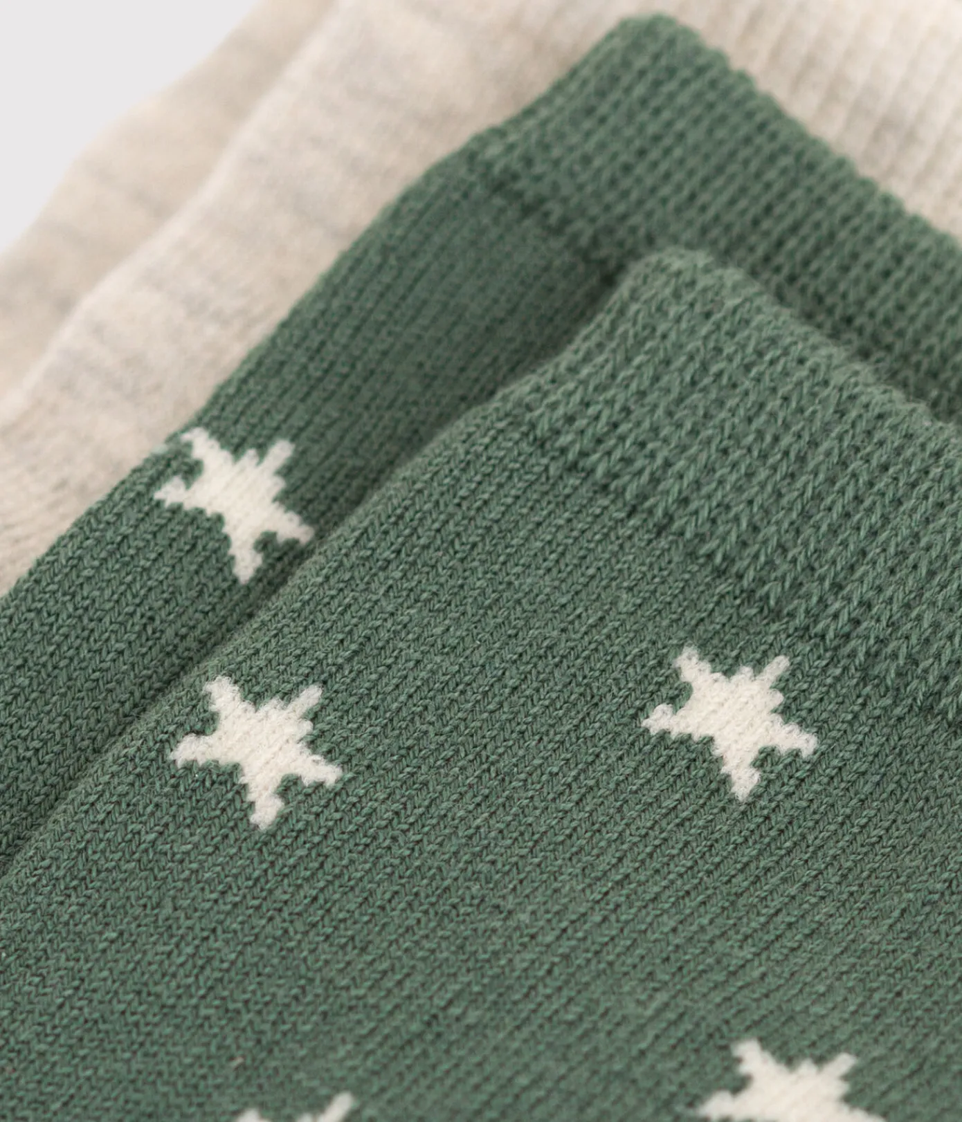 Petit Bateau Socken, Schühchen*2er-Set Babysocken mit Sternenmotiv aus Baumwolle variante 1