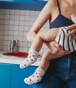 Petit Bateau Socken, Schühchen|Newborn*2er-Set Baby-Stricksocken variante 1