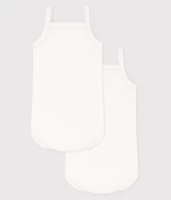 Petit Bateau Bodys*2er-Set Baby-Trägerbodys für Mädchen variante 1