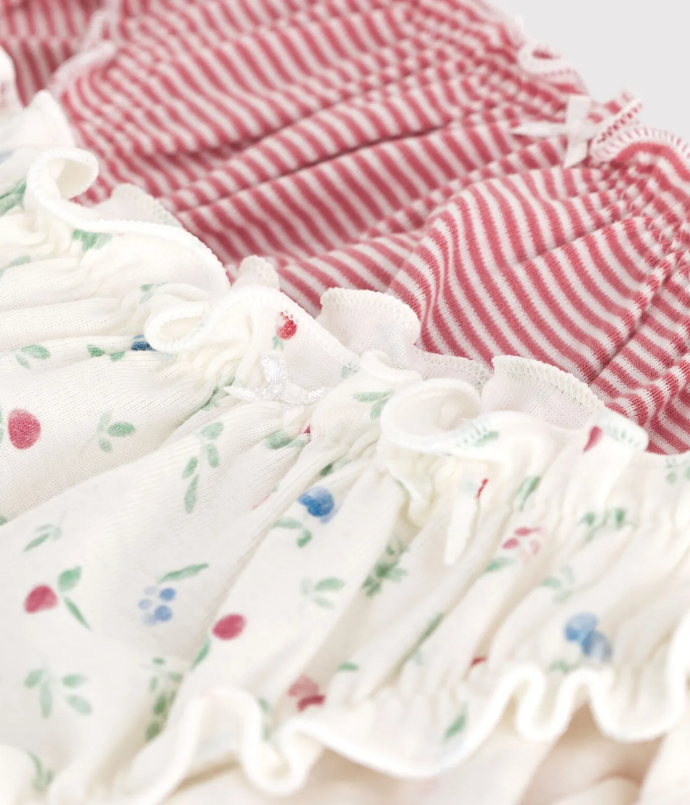 Petit Bateau Bhs, Slips, Bodys*2er-Set Damen-Slips aus Baumwolle mit Fruchtmotiv variante 1