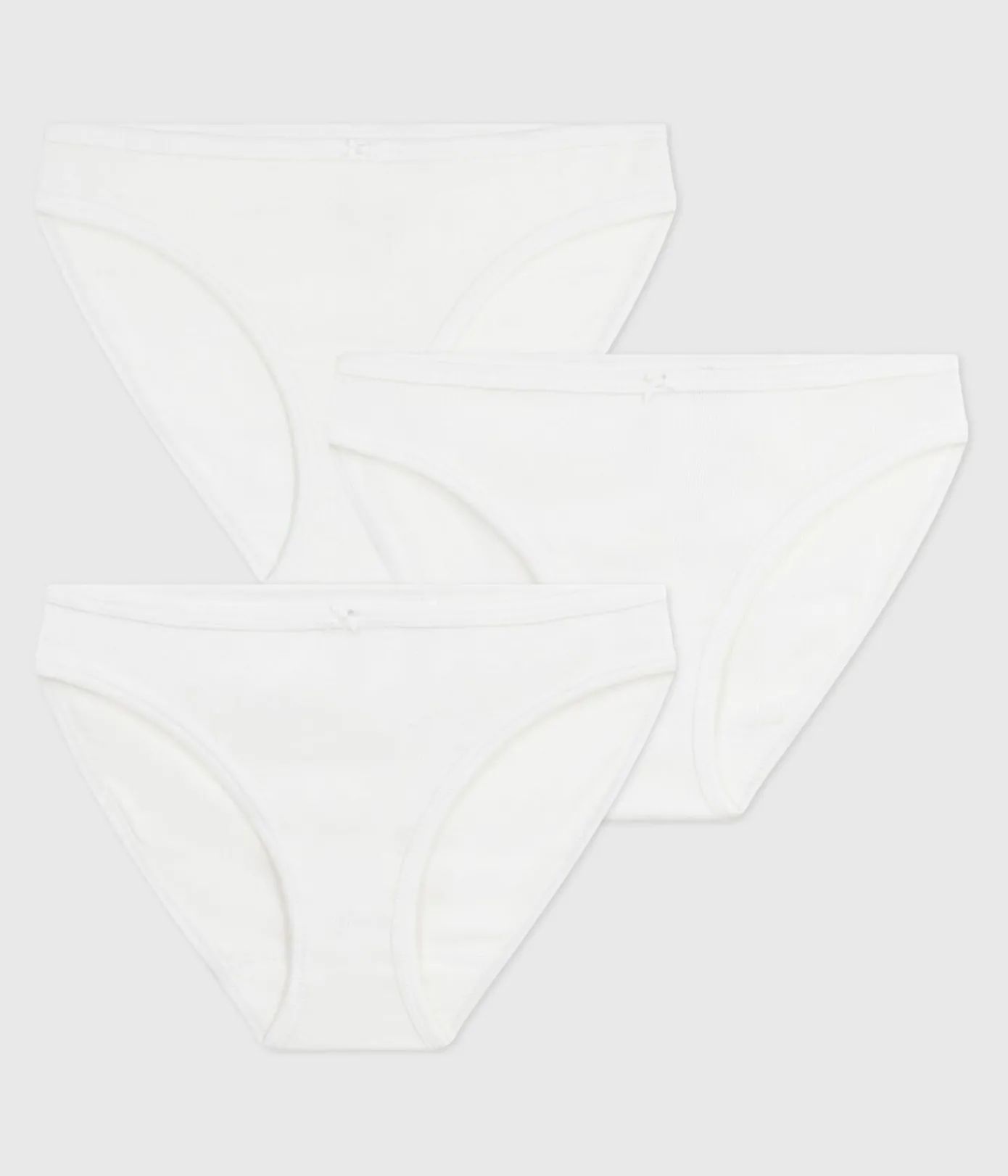 Petit Bateau Bhs, Slips, Bodys*3er-Set Damen-Slips aus Baumwolle variante 1
