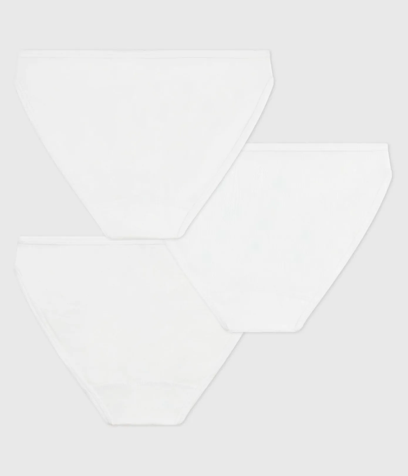 Petit Bateau Bhs, Slips, Bodys*3er-Set Damen-Slips aus Baumwolle variante 1