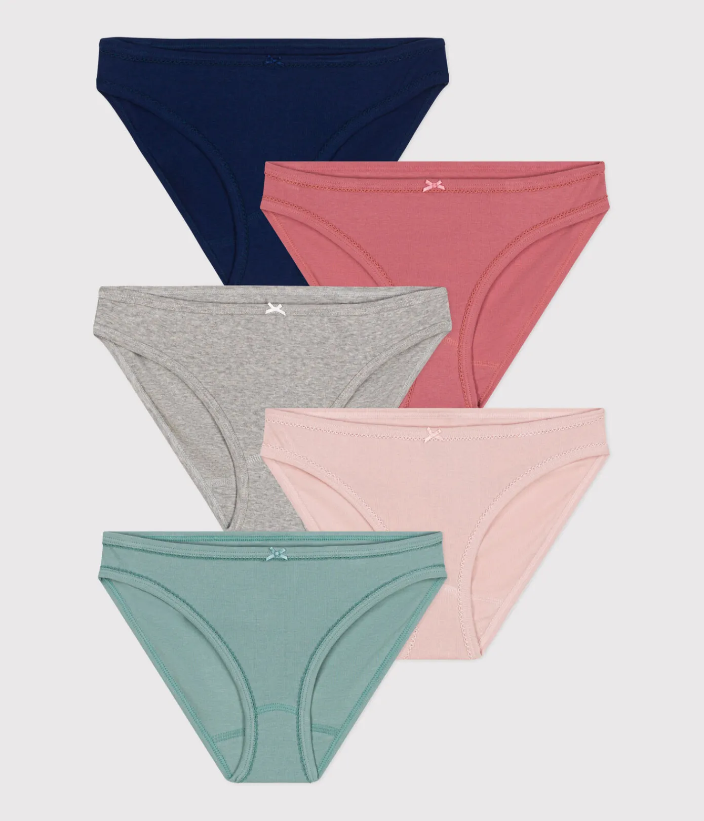 Petit Bateau Bhs, Slips, Bodys*5er-Set Damen-Slips aus Baumwolle variante 1