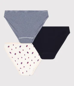 Petit Bateau Bhs, Slips, Bodys*3er-Set Damen-Slips aus Baumwolle variante 1