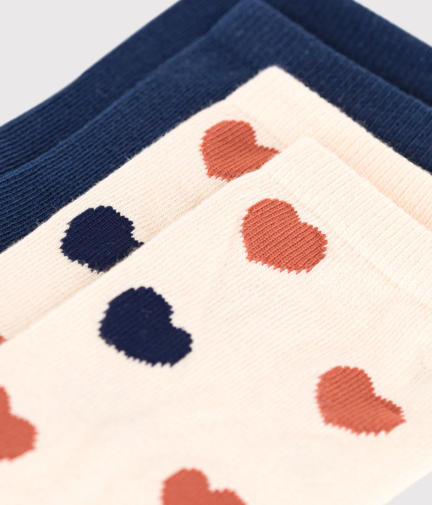 Petit Bateau Socken*2er-Set Damensocken mit Printmotiv aus Baumwolle variante 1