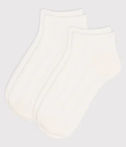 Petit Bateau Socken, Hausschuhe|Socken, Strumpfhosen*2er-Set einfarbige Kindersocken aus Baumwolljersey variante 1