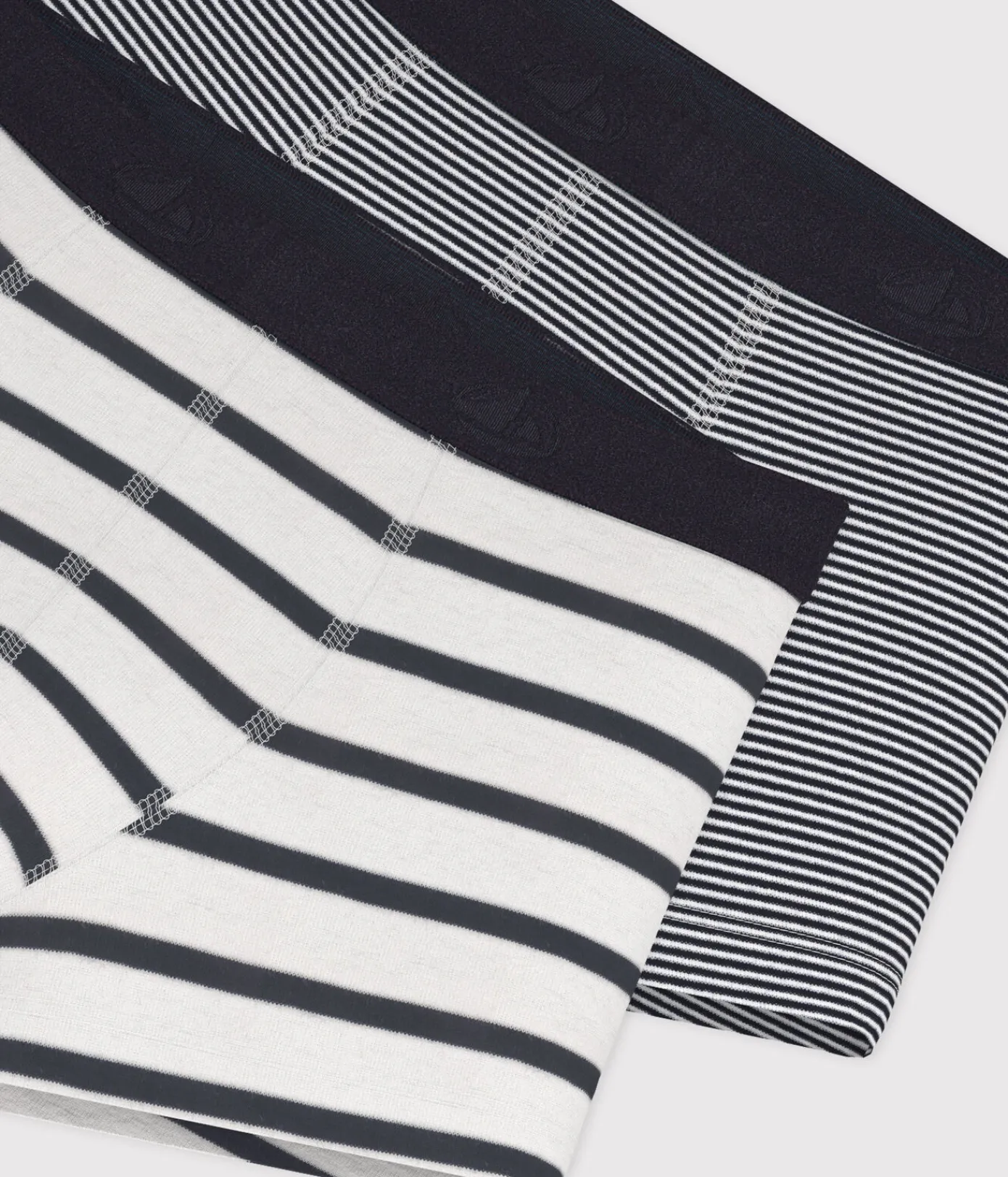 Petit Bateau Unterhosen, Boxershorts*2er-Set gestreifte Boxershorts für Jungen variante 1