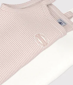 Petit Bateau Unterhemden, Tanktops|T-Shirts, Tops, Oberteile*2er-Set Kinder Spaghetti-Tops aus Baumwolle variante 1