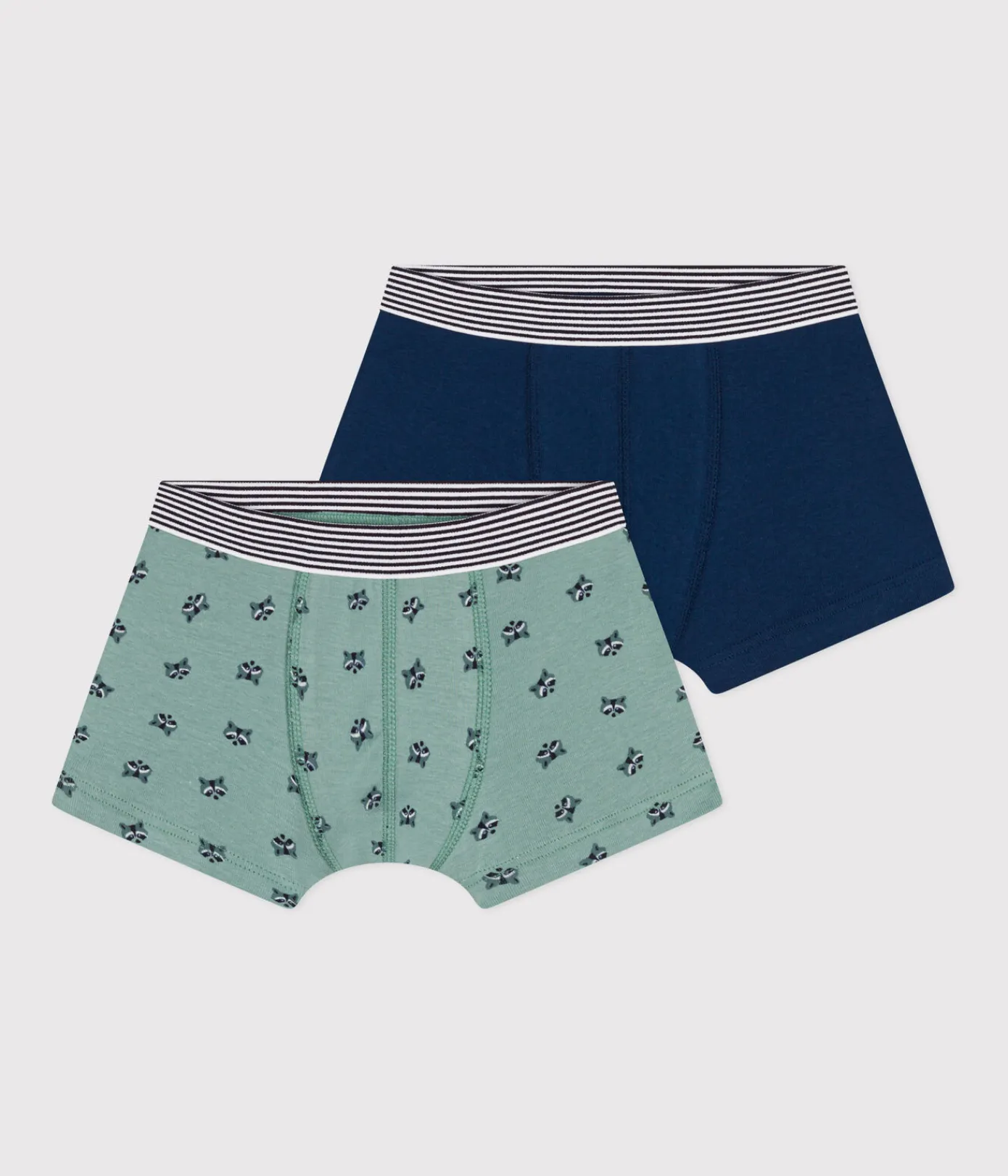 Petit Bateau Unterhosen, Boxershorts*2er-Set Kinder-Boxershorts aus Baumwolle variante 1