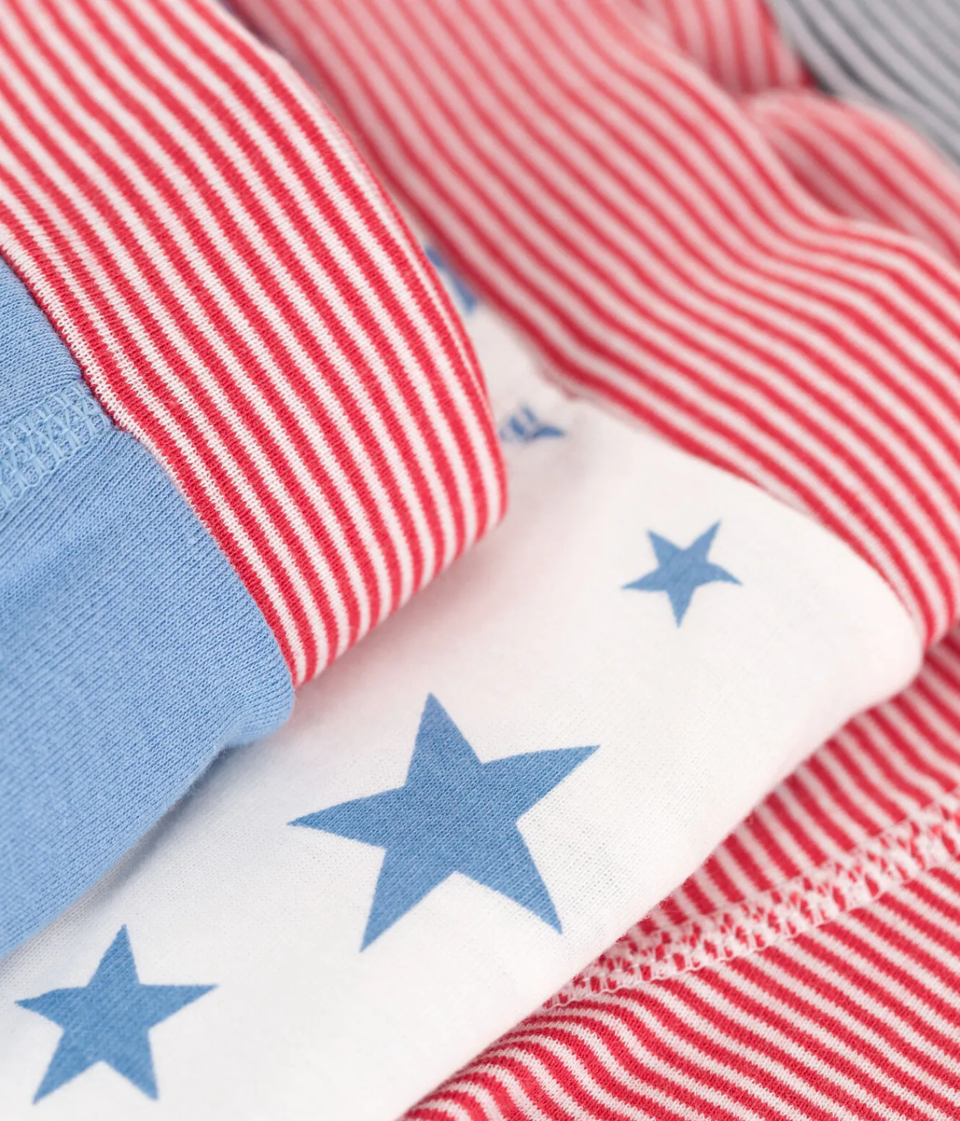 Petit Bateau Unterhosen, Boxershorts*3er-Set Kinder-Boxershorts aus Baumwolle, überzogener Bund und Stern-Motiv variante 1