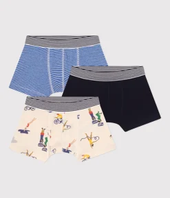 Petit Bateau Unterhosen, Boxershorts*3er-Set Kinder-Boxershorts aus Baumwolle variante 1