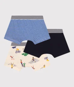 Petit Bateau Unterhosen, Boxershorts*3er-Set Kinder-Boxershorts aus Baumwolle variante 1