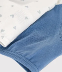 Petit Bateau Bustiers, Mädchen-Bhs*2er-Set Kinder-Bustier aus Baumwolle und Elastan mit Herz-Motiv variante 1