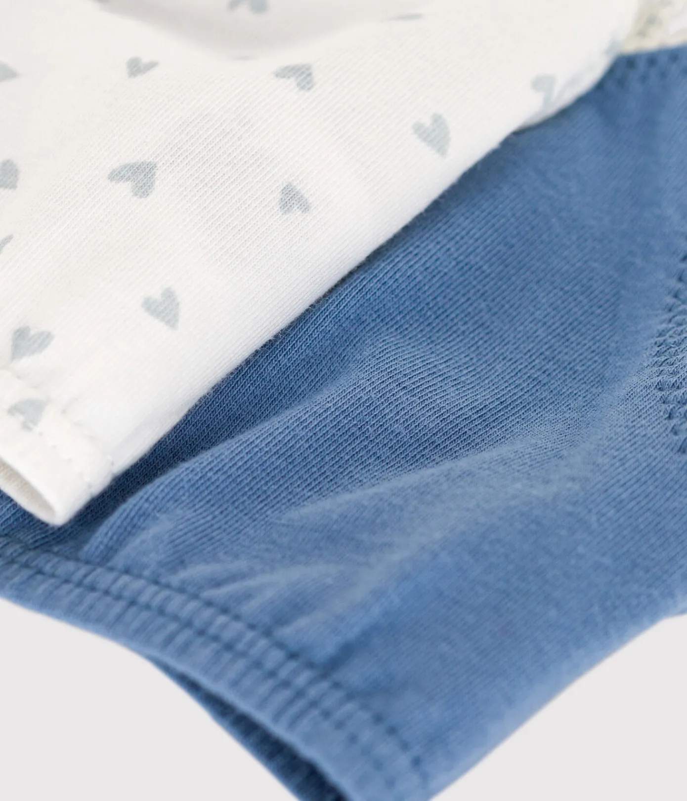 Petit Bateau Bustiers, Mädchen-Bhs*2er-Set Kinder-Bustier aus Baumwolle und Elastan mit Herz-Motiv variante 1