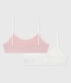 Petit Bateau Bustiers, Mädchen-Bhs*2er-Set Kinder-Bustiers aus Baumwolle und Elastan variante 2