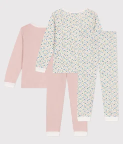 Petit Bateau Schlafanzüge, Nachthemden*2er-Set Kinder-Pyjamas aus Baumwolle variante 1