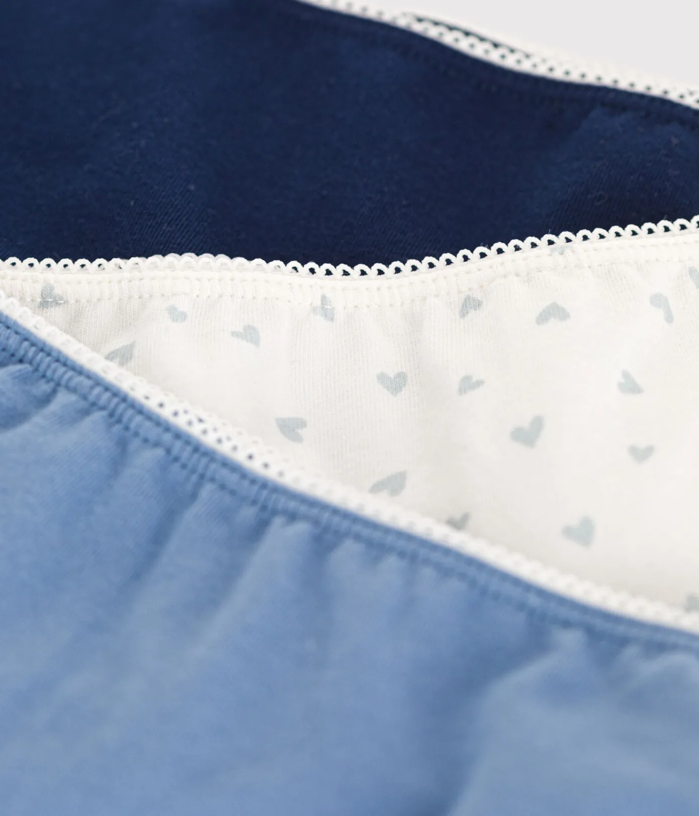 Petit Bateau Unterhosen, Shortys*3er-Set Kinder-Shortys aus Baumwolle und Elastan variante 1